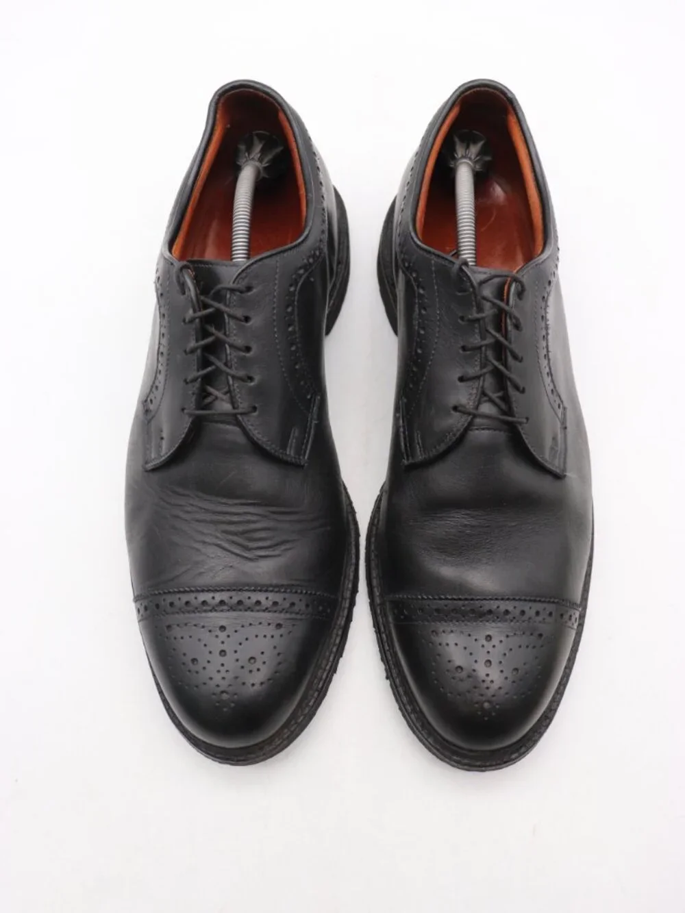 Allen Edmonds Hector Men's Size 13 D Black Leather Cap Toe Oxford Shoe